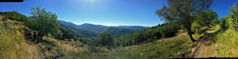 vue sur Les Cévennes