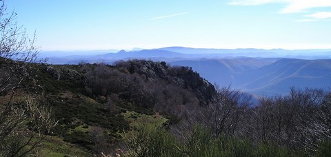 vue sur Les Cévennes